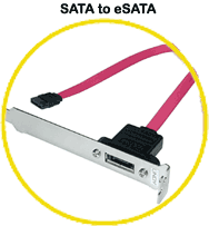 SATA : eSATA